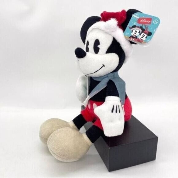 Disney Mickey Mouse Holiday Plush New - Picture 3 of 9